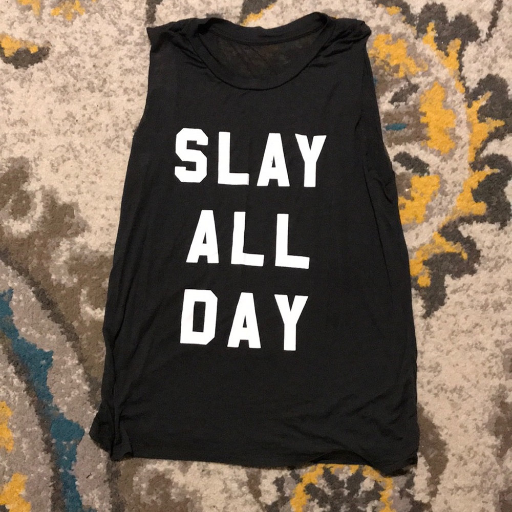 Black super comfy tank top
